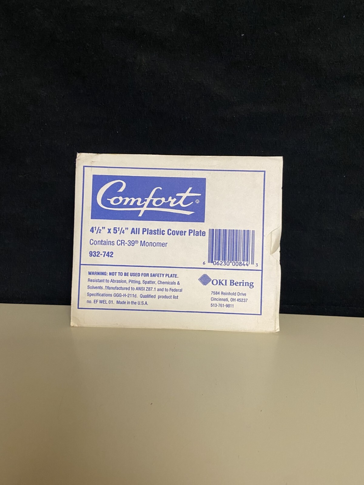 Comfort Cover Plate 4 1/2" x 5 1/2" 932-742 (Pack of 2) for welding