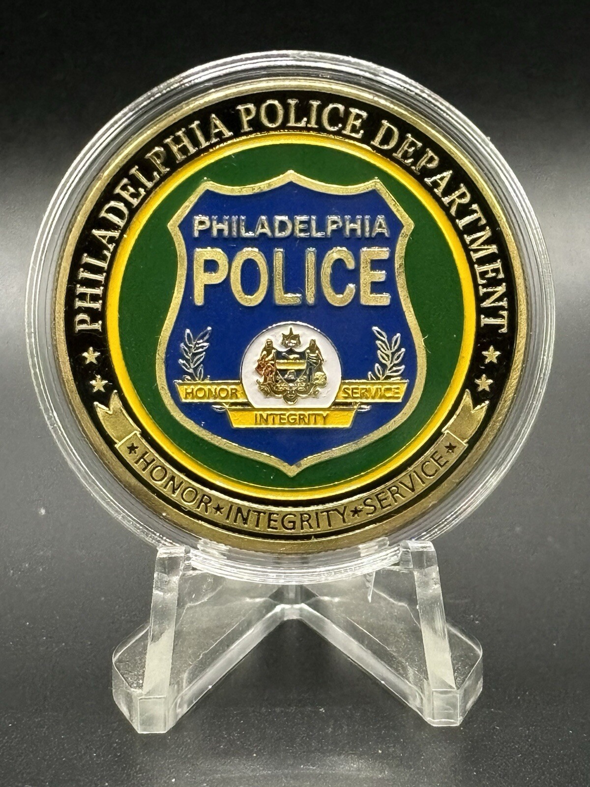 Philadelphia Police Department, Pennsylvania St. Michael Challenge Coin V1