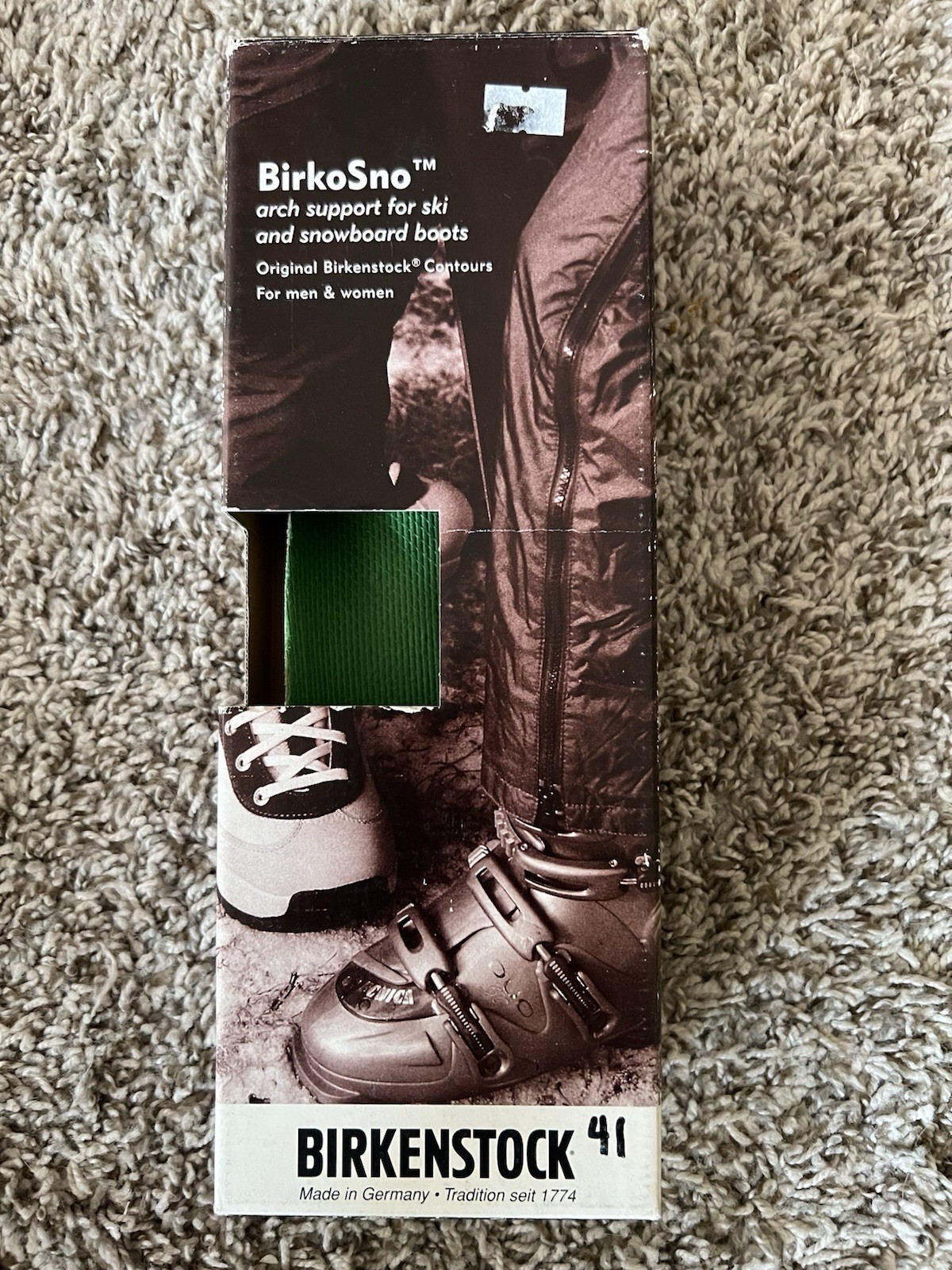 Birkenstock BirkoSno Ski/ Snowboard Sz 41 EU- US 8-8.5 Men/ 10 Women Insoles NOS