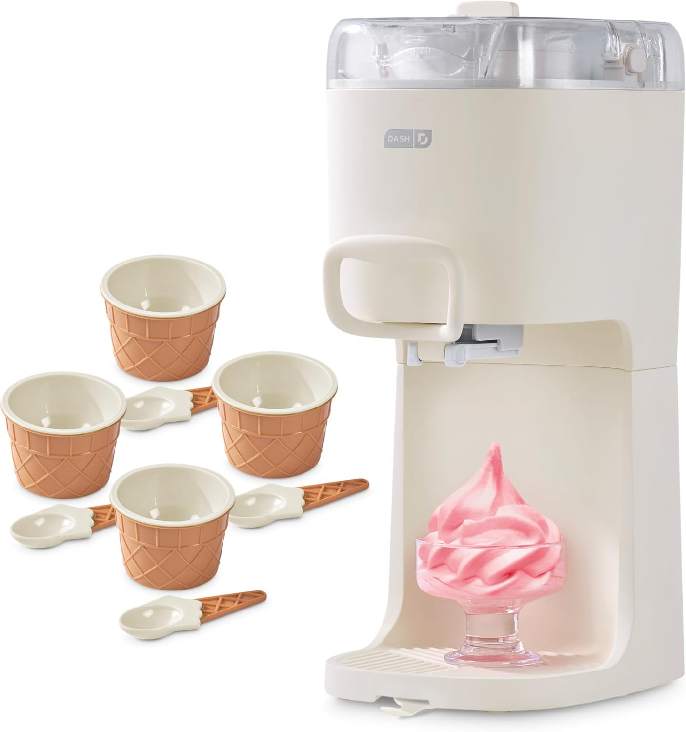 Soft Serve Ice Cream Machine - Frozen Dessert Machine for Soft Serve, Froyo, Sor