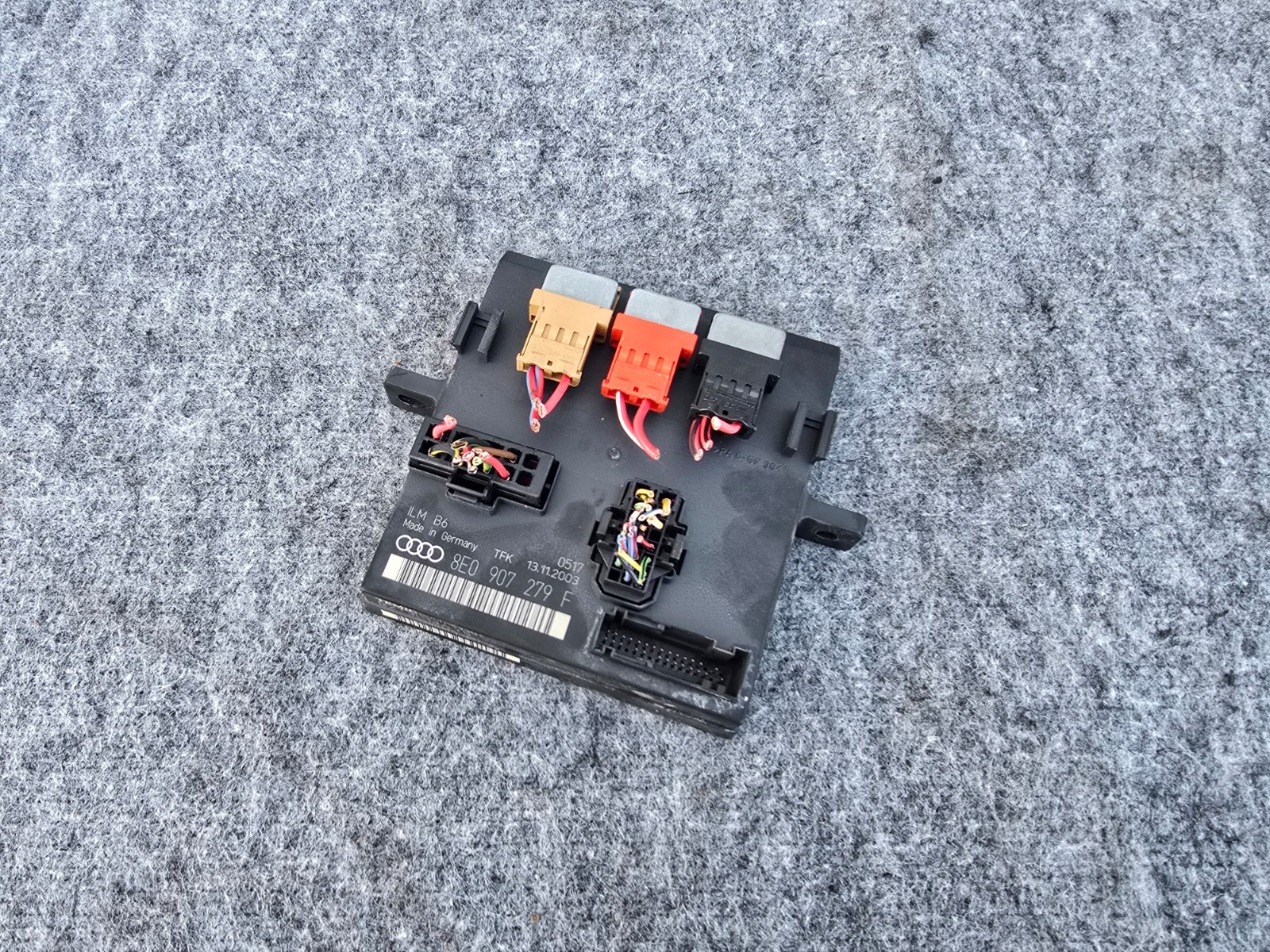 ONBOARD SUPPLY CONTROL MODULE ASSEMBLY 90K OEM 04-08 AUDI A4 S4 B6
