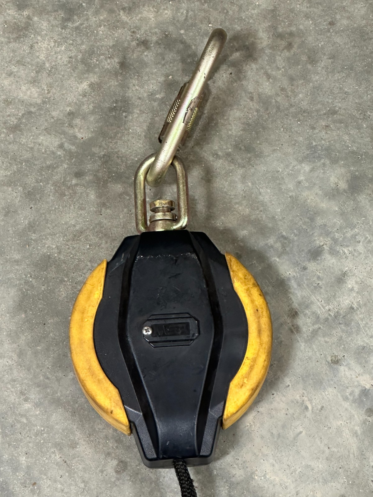 MSA Workman PFL 10093354 Web Personal Fall Limiter 12' Line Length