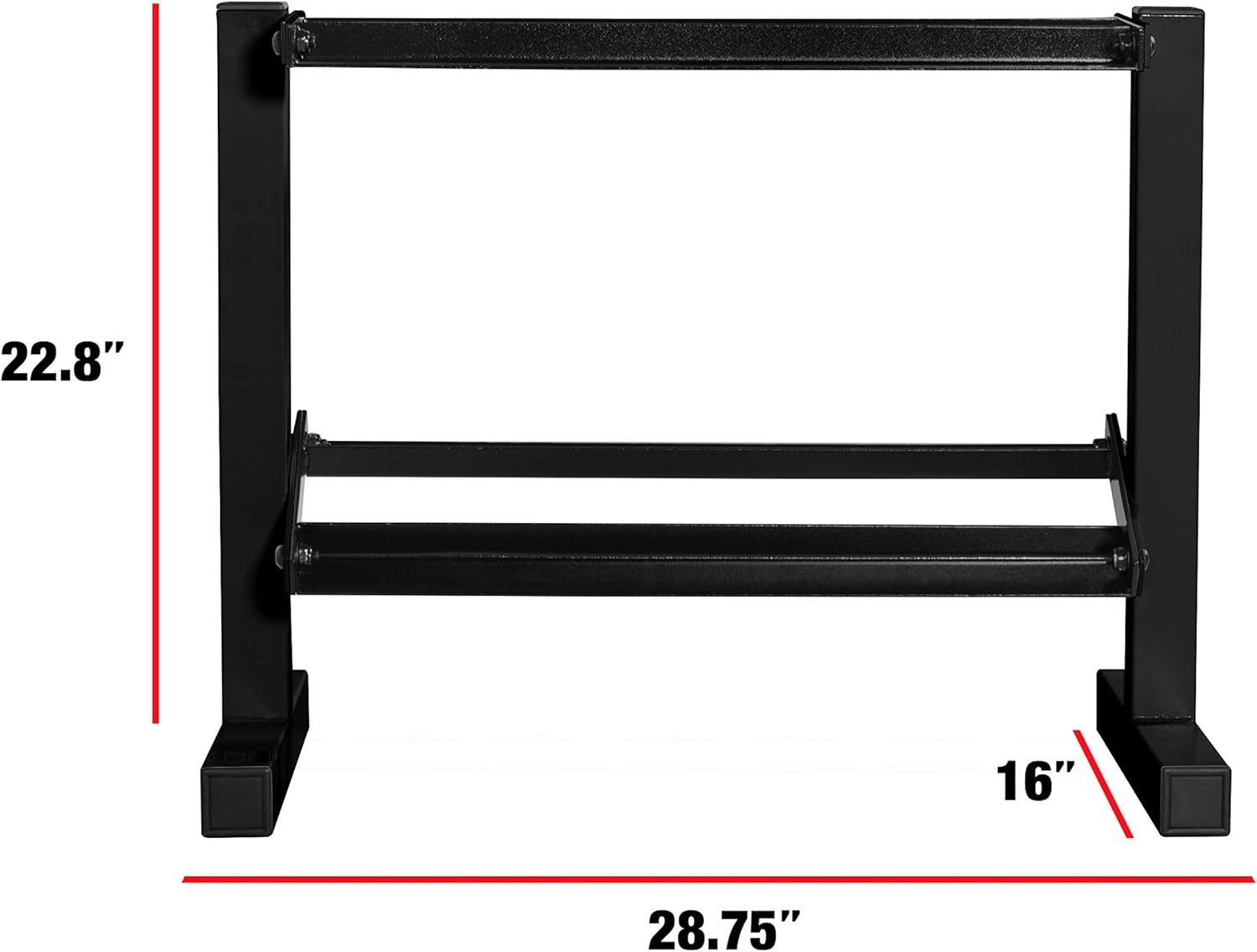 CAP Barbell 150 Lb Dumbbell Set with 2-Tier Rack | Multiple Options