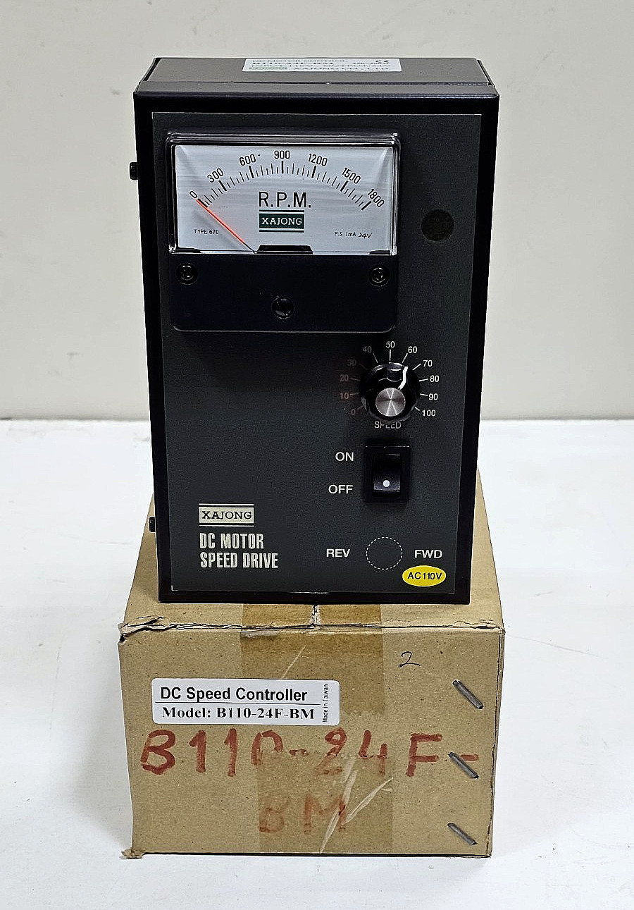 XAJONG | B110-24F-BM | DC Motor Controller | 110V Input to 24V Output | 250~300W