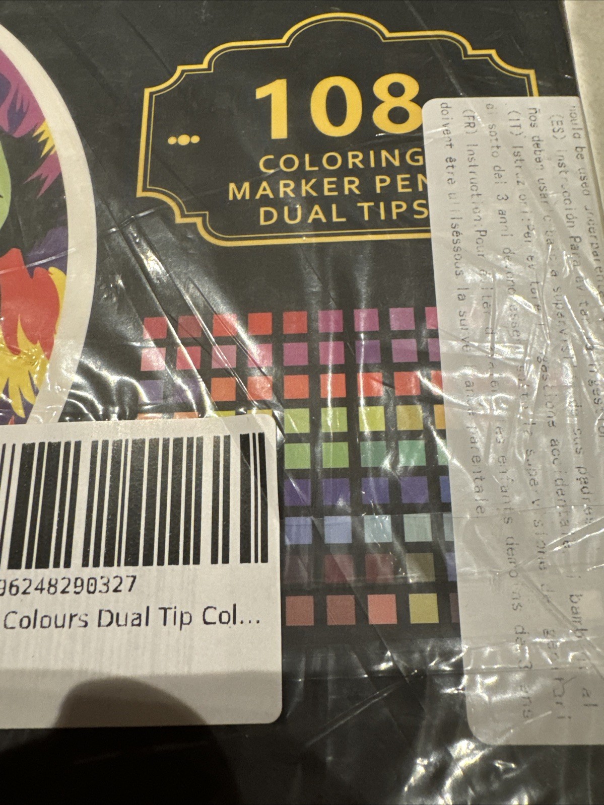 108 Coloring Marker Pens Dual Tips