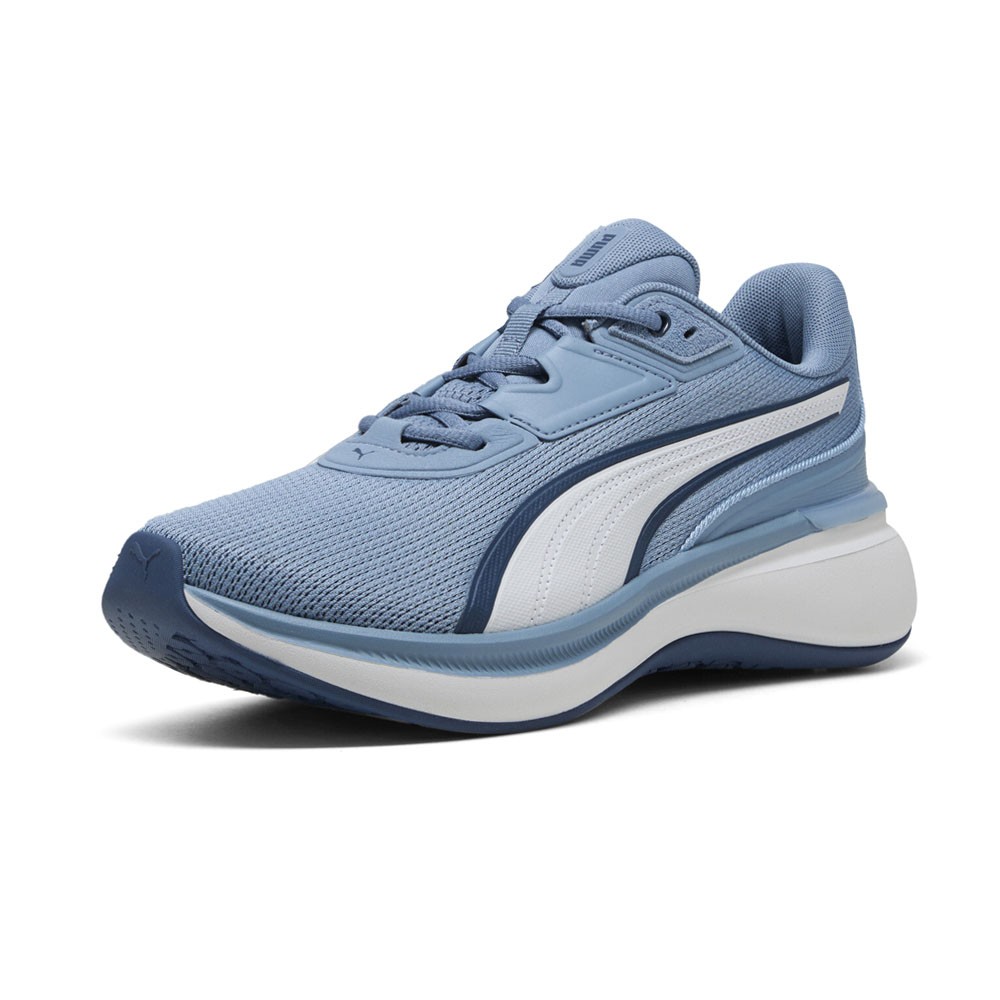 PUMA Softride Exo Lace Up Mens Blue Sneakers Casual Shoes 31172210