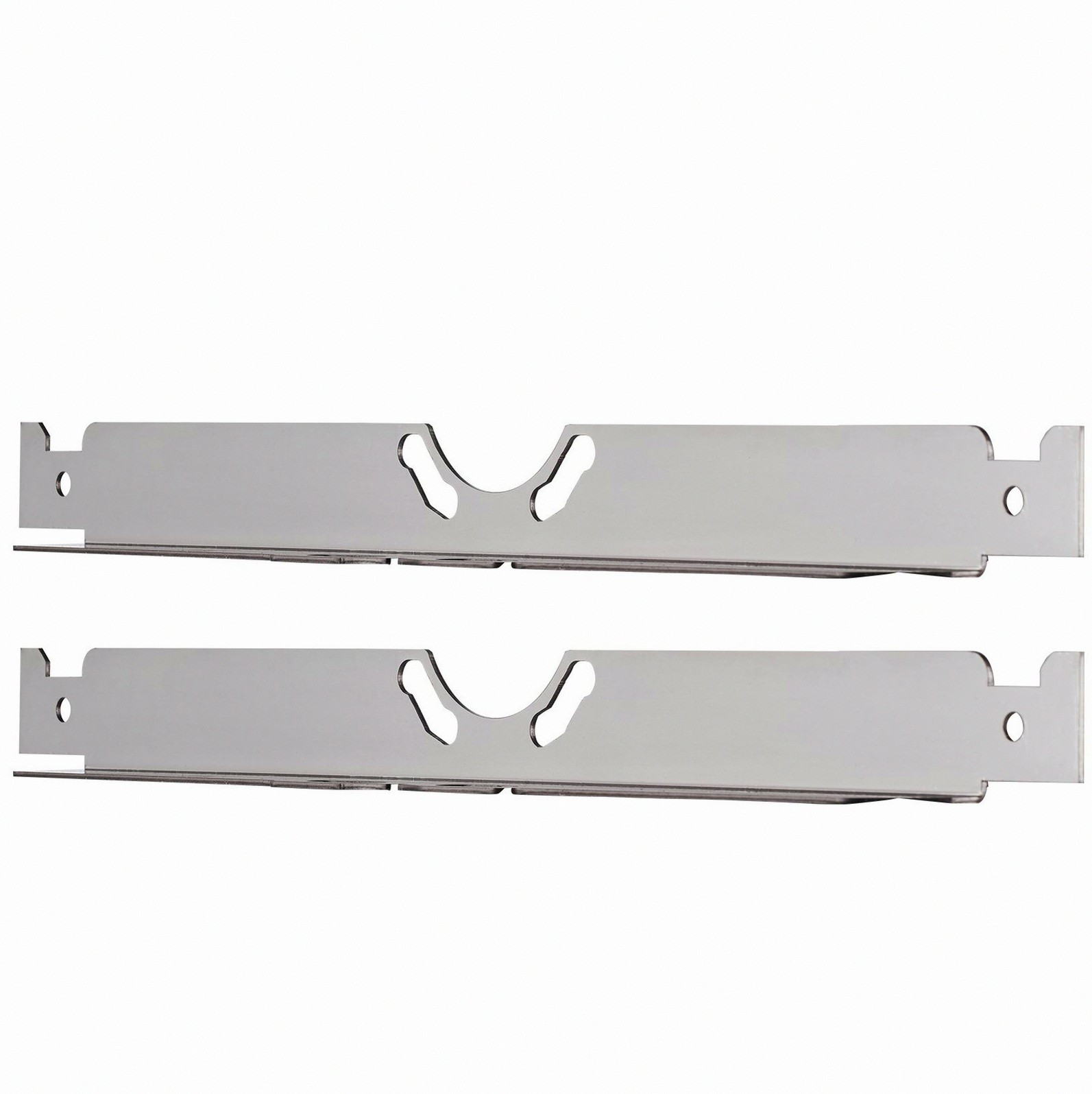 2-Plate Toe Alignment Set Steel with Measuring Tapes