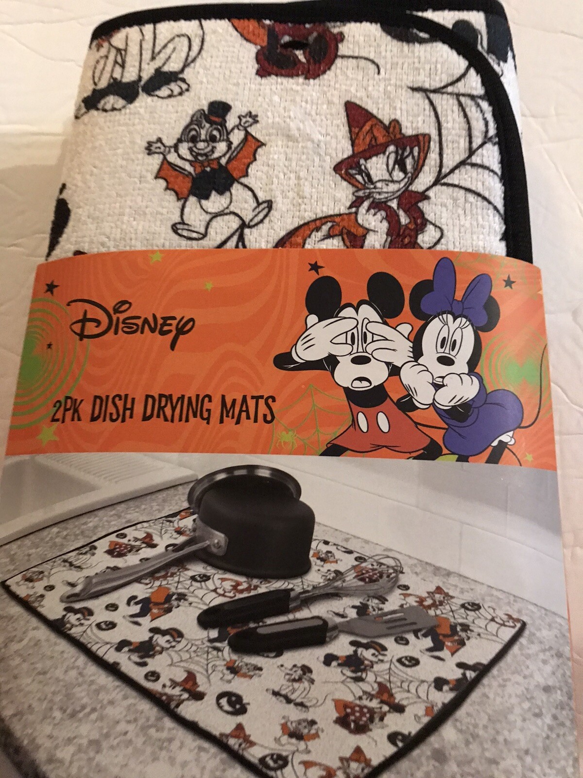 Disney 2PK Halloween DRYING MATS