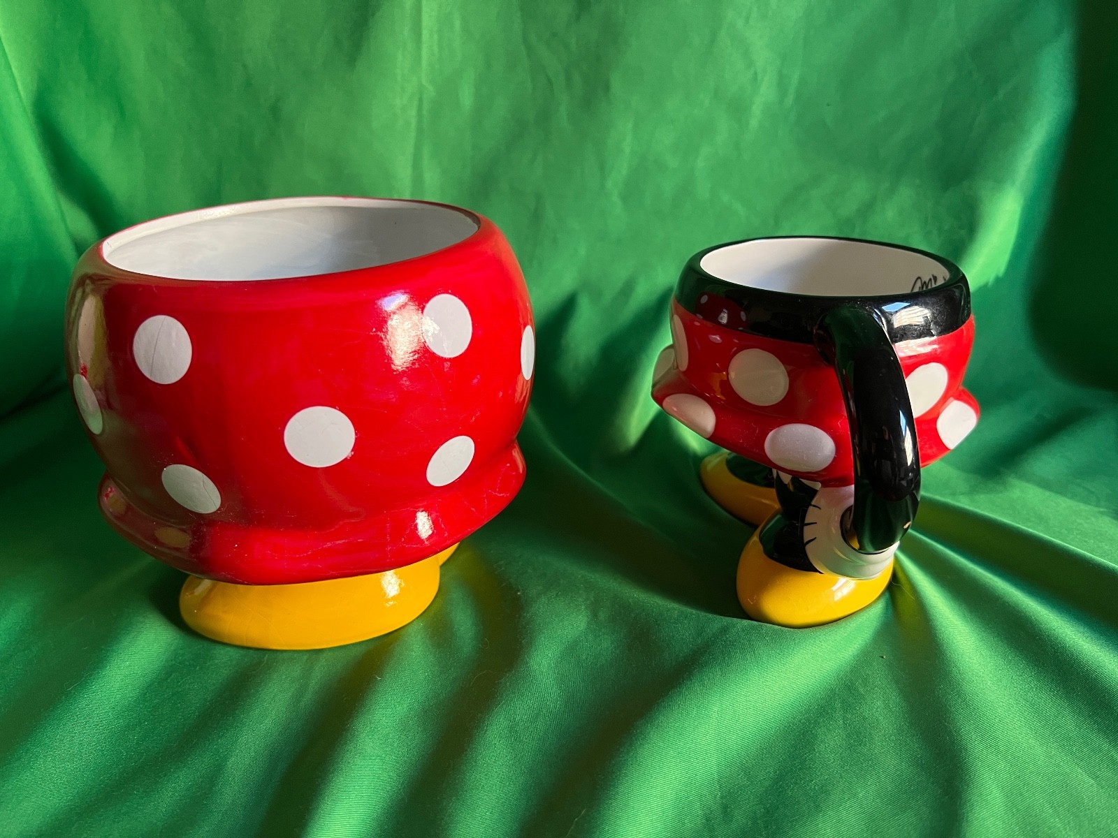 Disney Minnie Mouse Planter & Mug