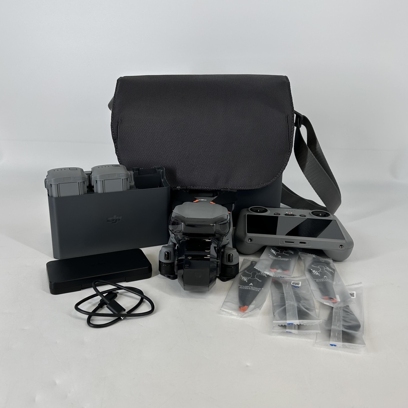 DJI Air 3S Drone Quadcopter w/ 3x Battery/DJI RC (RC331) - Excellent Condition