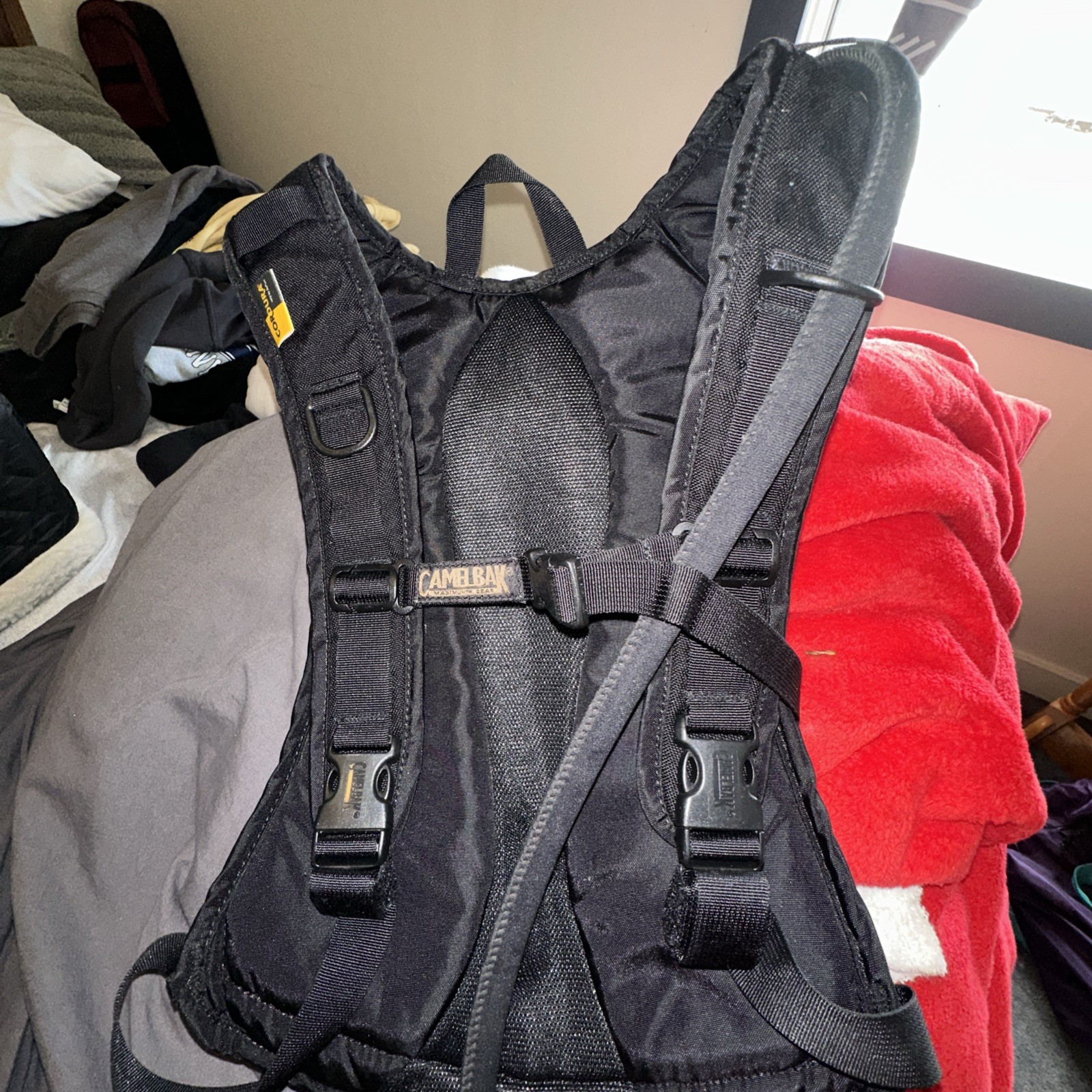 Camelbak Maximum Gear Ambush Hydration Pack Gray With Padded Straps - No Bladder