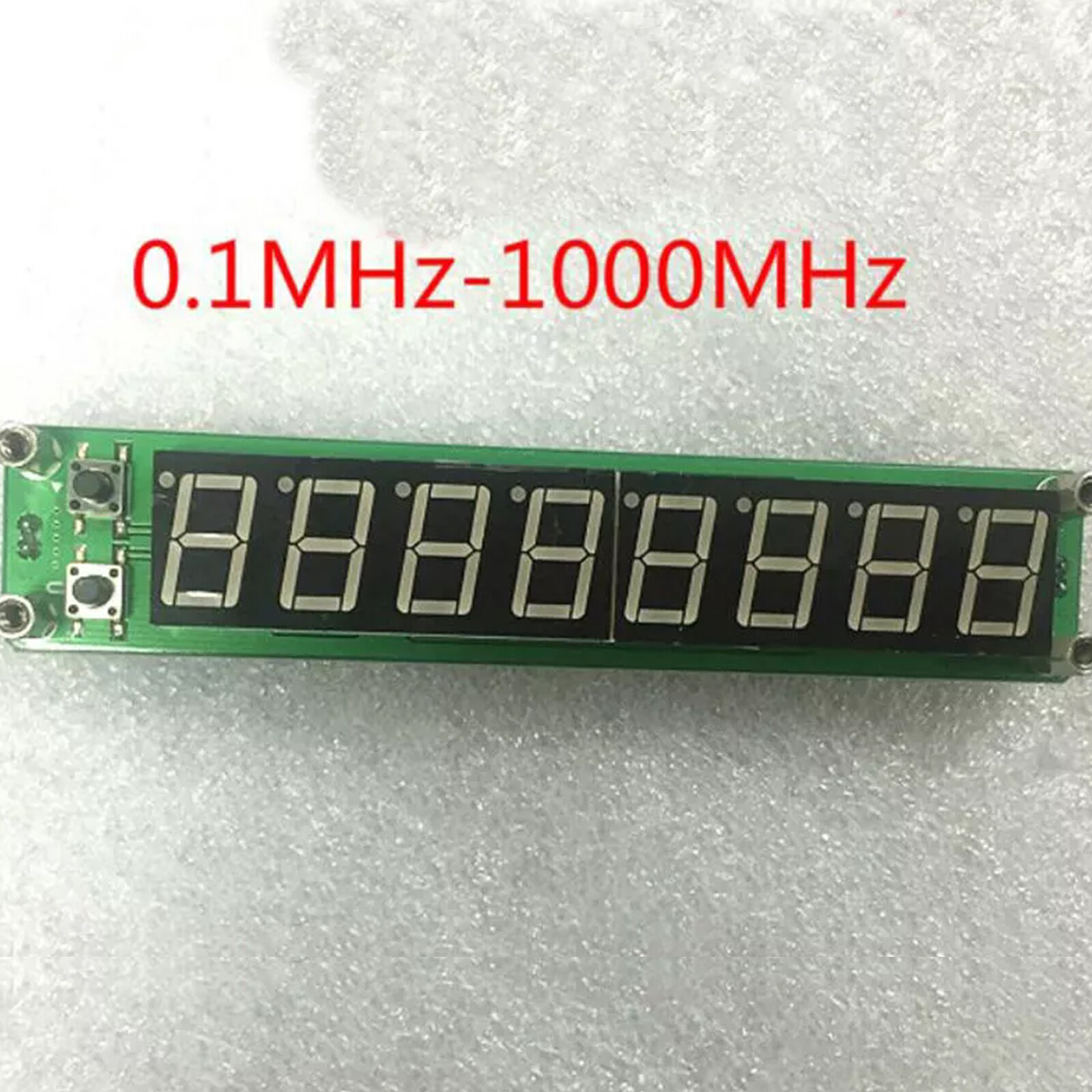 1PC PLJ-8LED-R Red 0.1MHZ - 2.4GHz RF Signal Frequency Counter Cymometer TesteXL