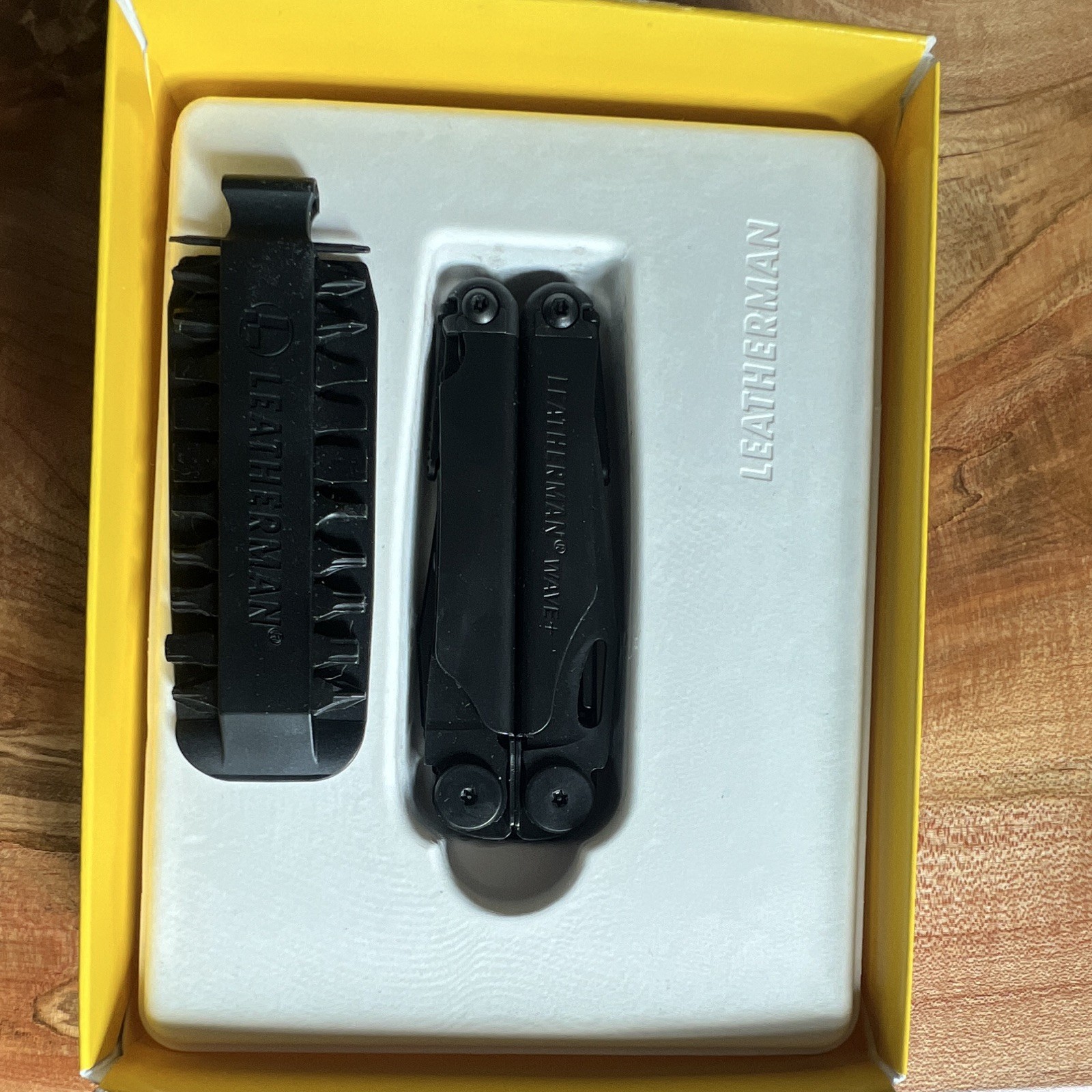 Leatherman WAVE+ Multi-Tool Black w/ Bit Kit, 1.5in Metal Blade, 2pc