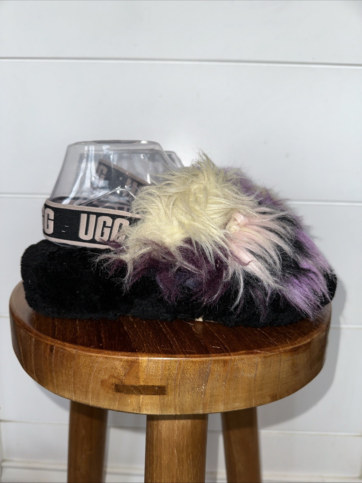UGG Women's Fluff Yeah Slide TIE DYE Slipper - Magnolia - 1117326 US  Size 6