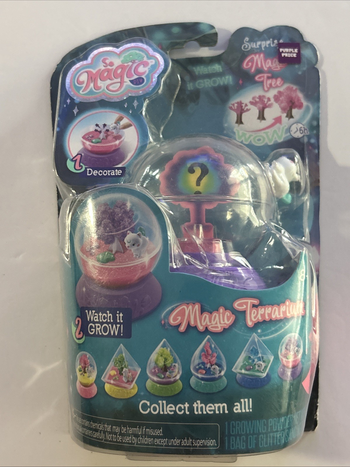 So Magic DIY Magic Terrarium grow tree decorate toy