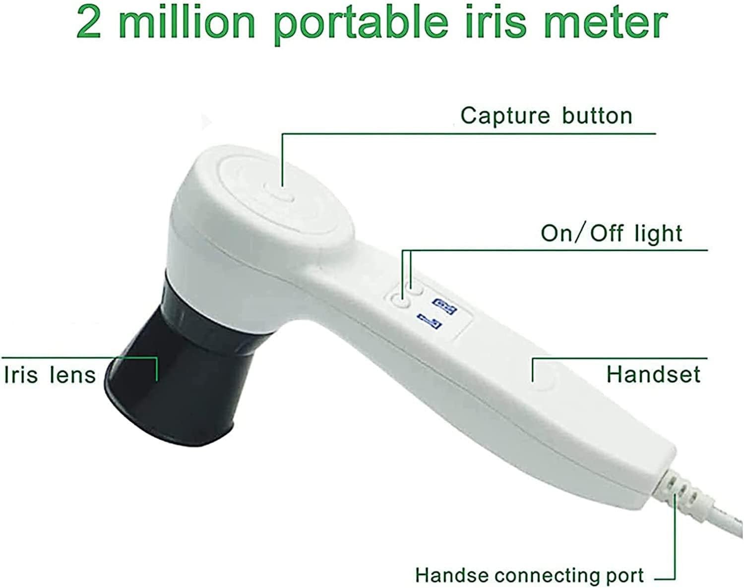 5.0 MP USB Iris Analyzer Iridology Camera with Pro Iris Software Analysis Camera