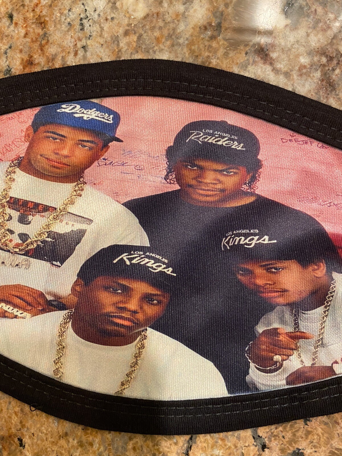 Eazy E Ice Cube NWA Compton California Face Mask Reusable Washable Double Layers