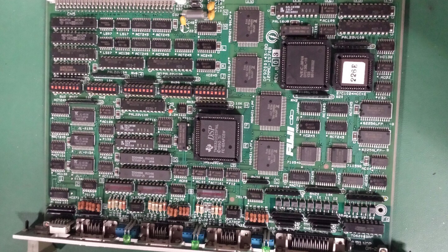 Fuji IS70B Servo Control Board