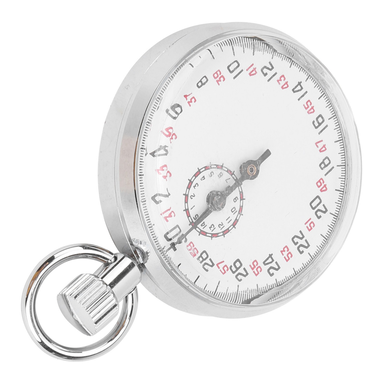 Mechanical Stopwatch Round Sports Chronograph Running Timer Physics Teaching Kit