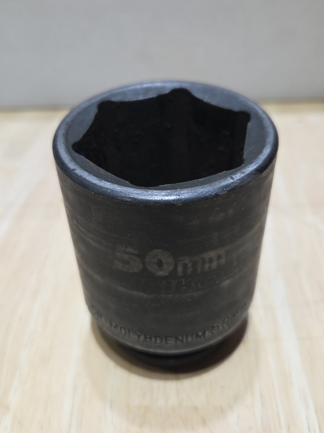 Neiko Socket Metric  50mm   3/4" Drive  6 Point Impact Socket  CR-MO