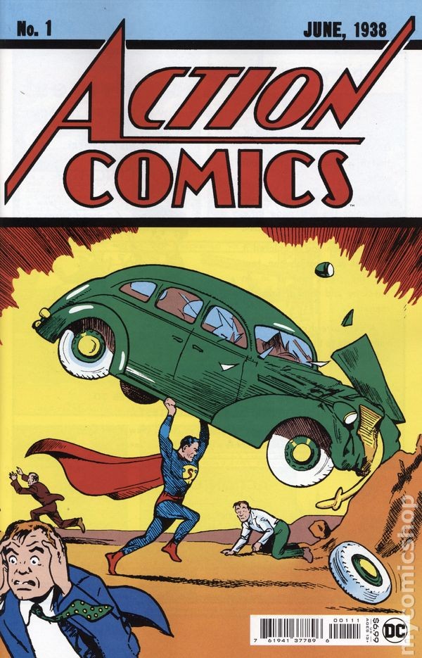 Action Comics Facsimile Edition #1 NM 2022 Stock Image