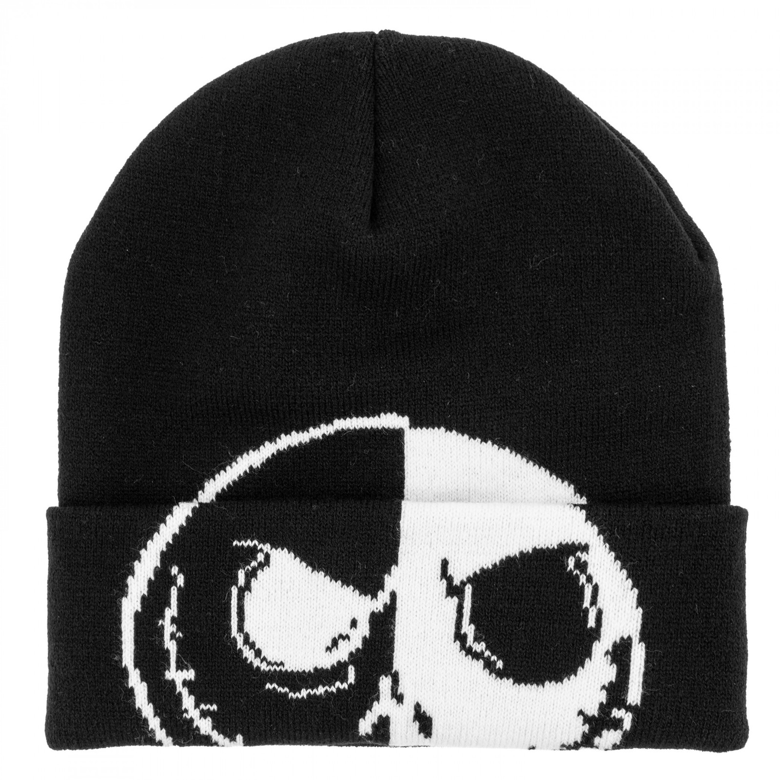 Nightmare Before Christmas Jack Youth Cuffed Beanie Black