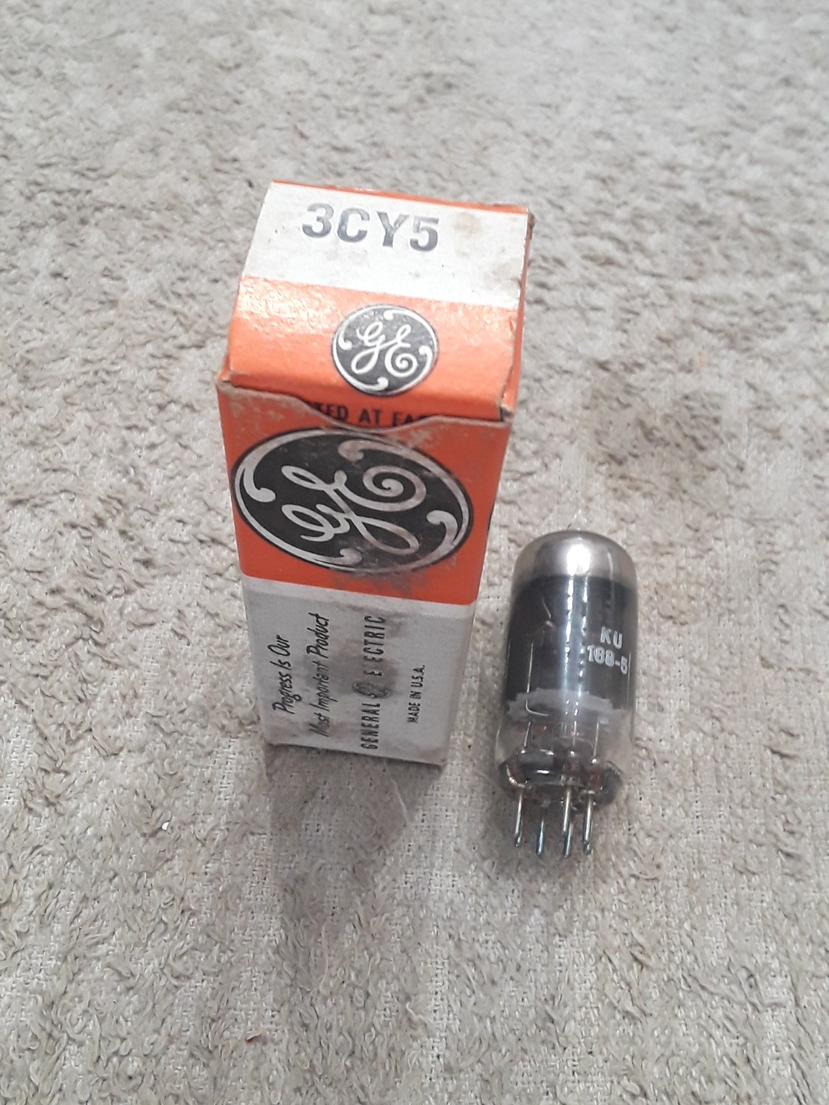 NOS GE 3CY5 Vacuum Tube