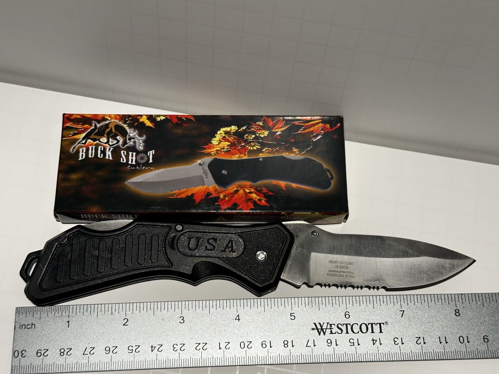 Tactical Flipper EDC Pocket Knife by Buck Shot Cutlery Co.