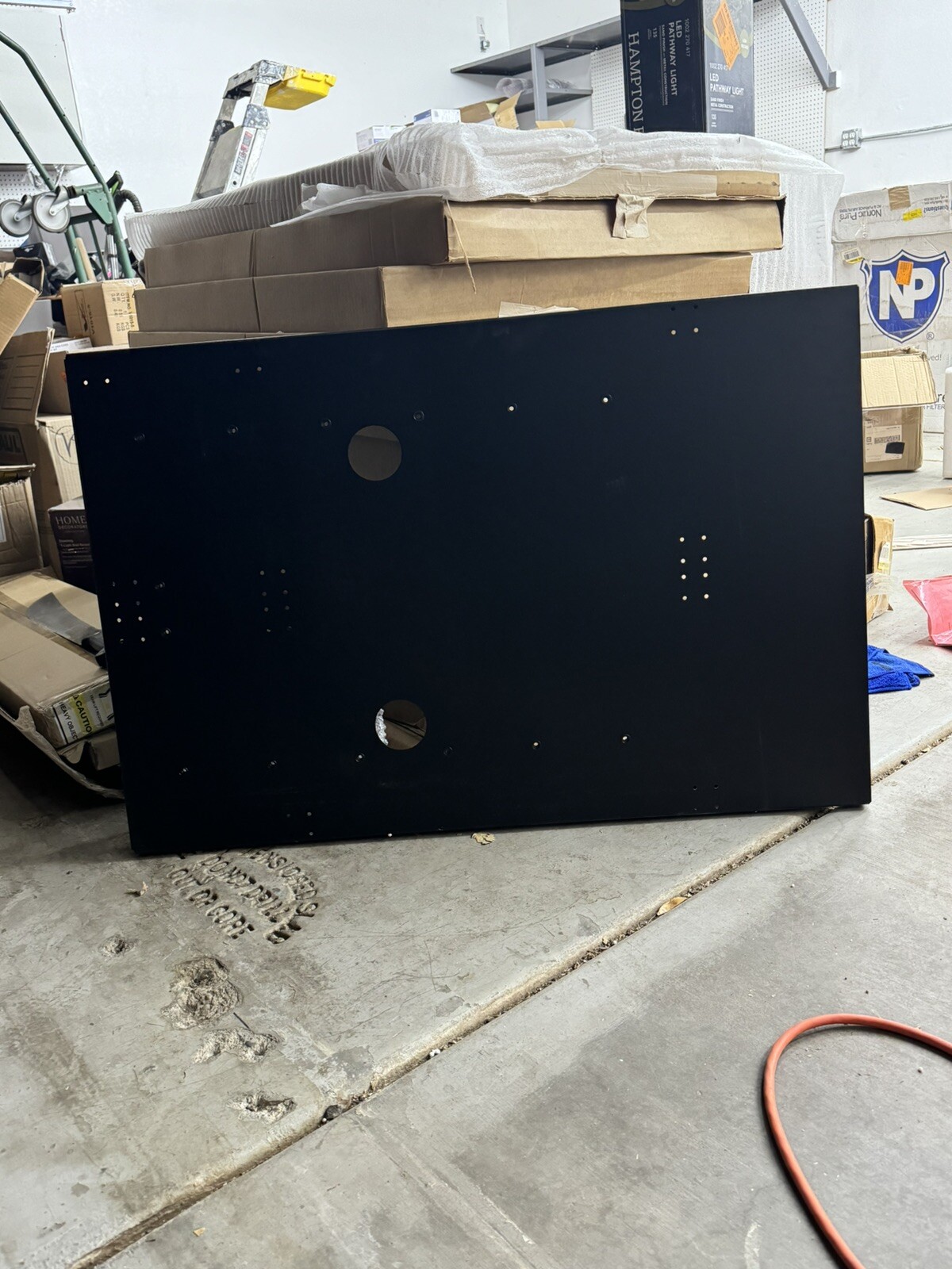 Spectrum display stand for av credenza slim 55498 Industrial