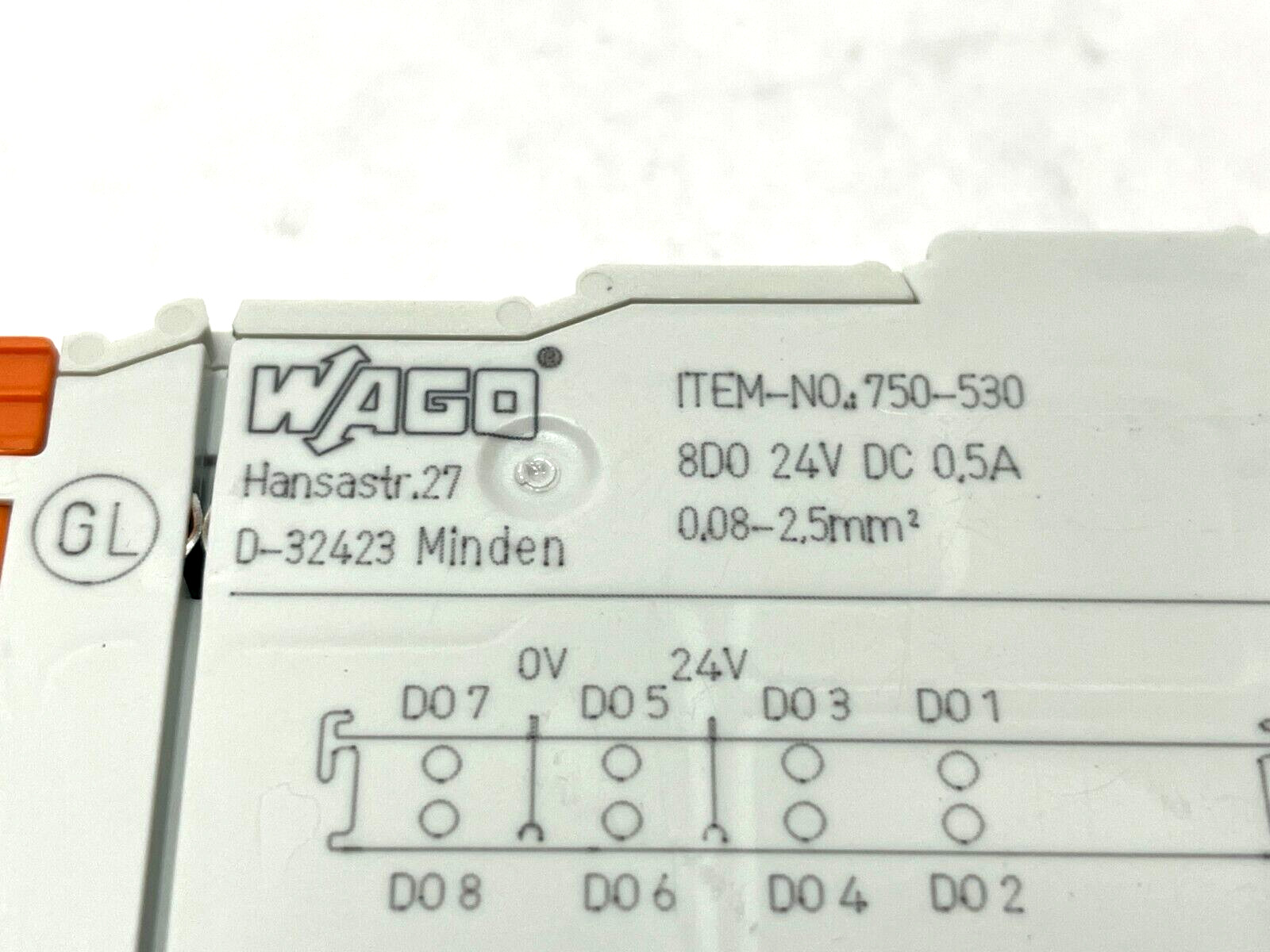 Wago 750-530 Digital Output Module 8-Channel