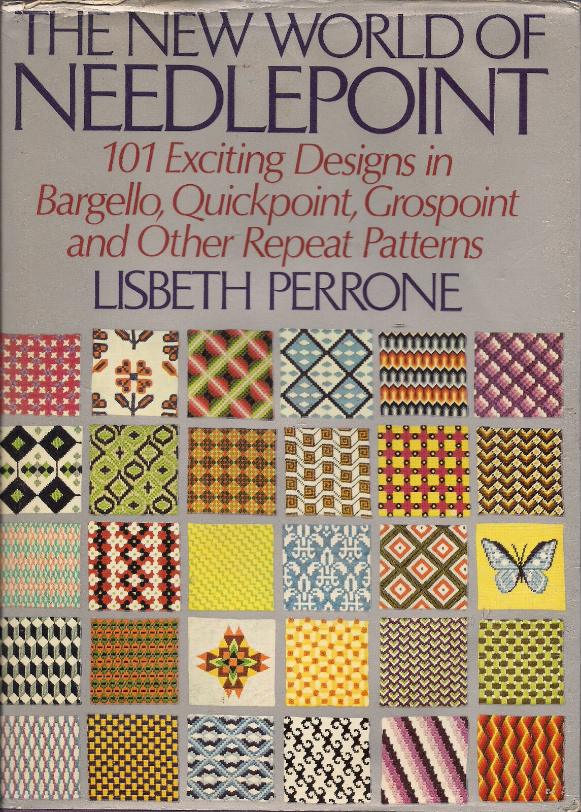 The New World of Needlepoint 1972 by Lisbeth Perrone (hardback)