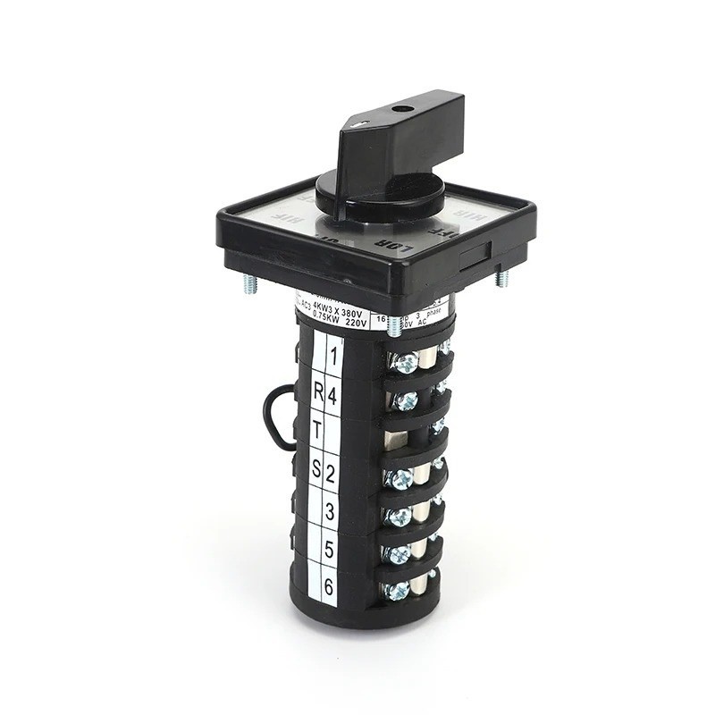 Rotary Cam Switch 8 Position 7Pole Selector Silver Contact Electrical Changeover