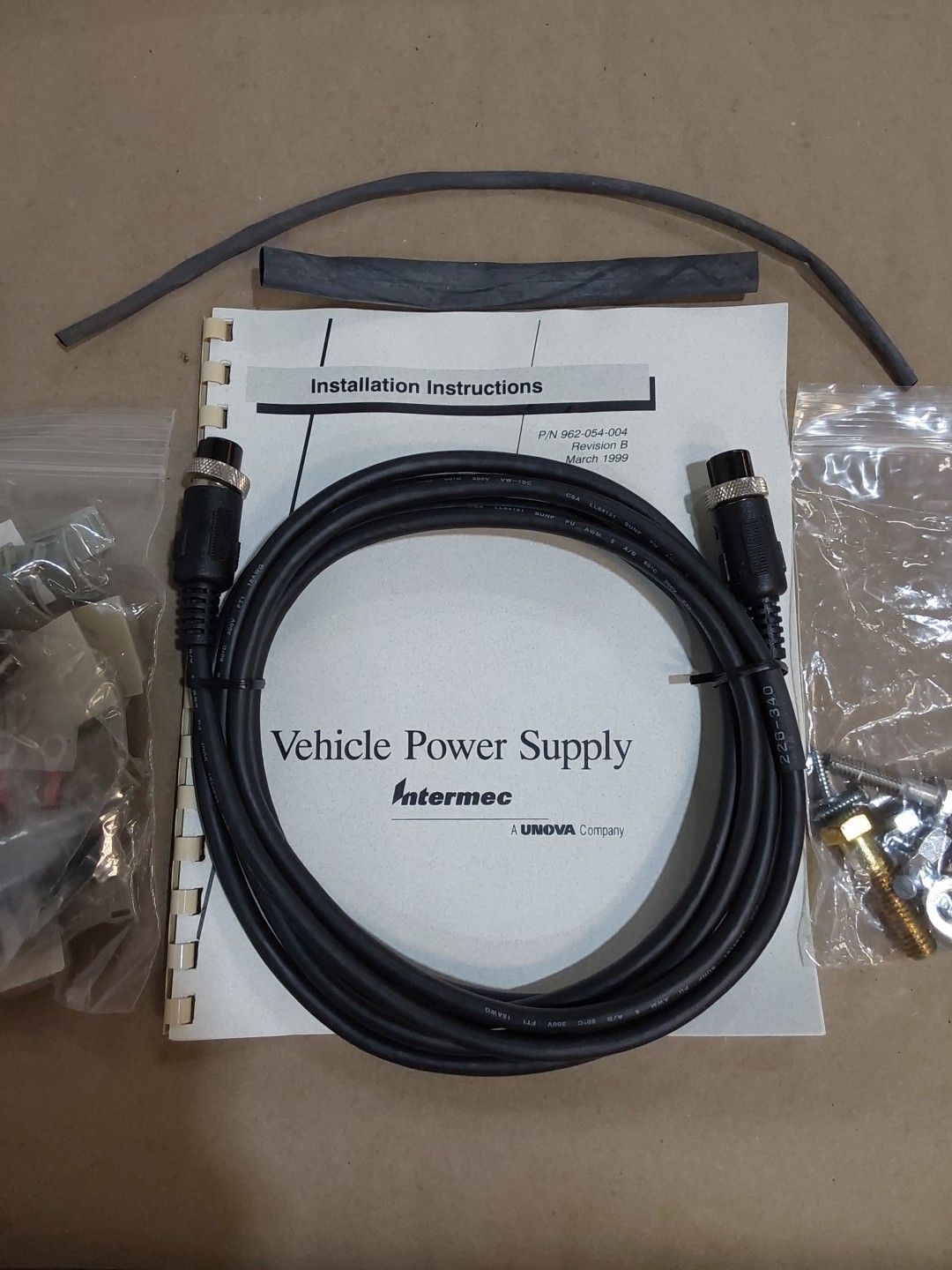 INTERMEC VEHICLE POWER KIT 203-512-001 / 203512001 (NEW) P/N 962-054-004