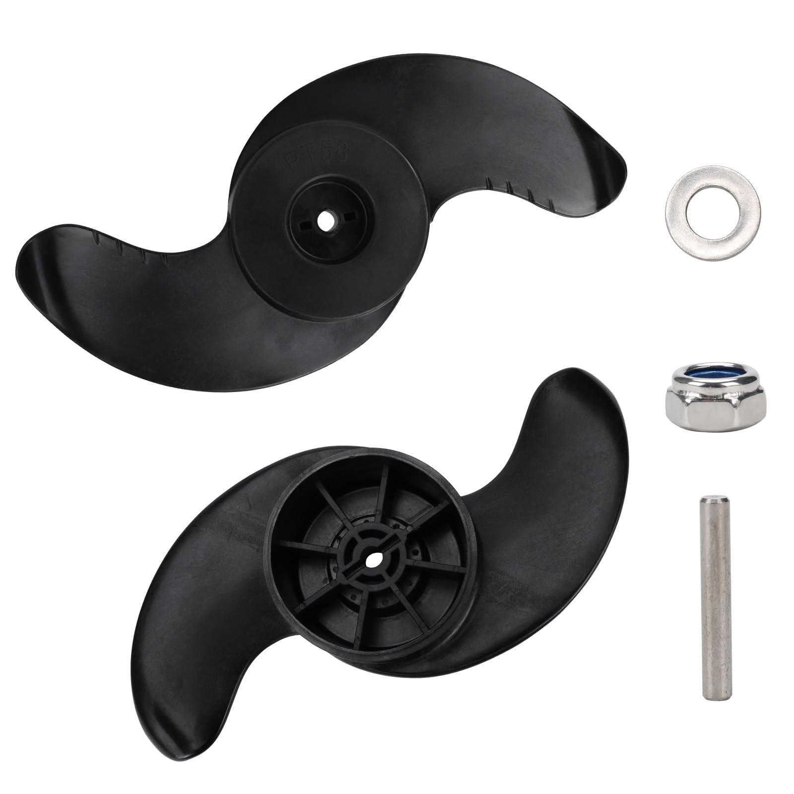 MKP-32 Trolling Motor Propeller Compatible with Minn Kota Black