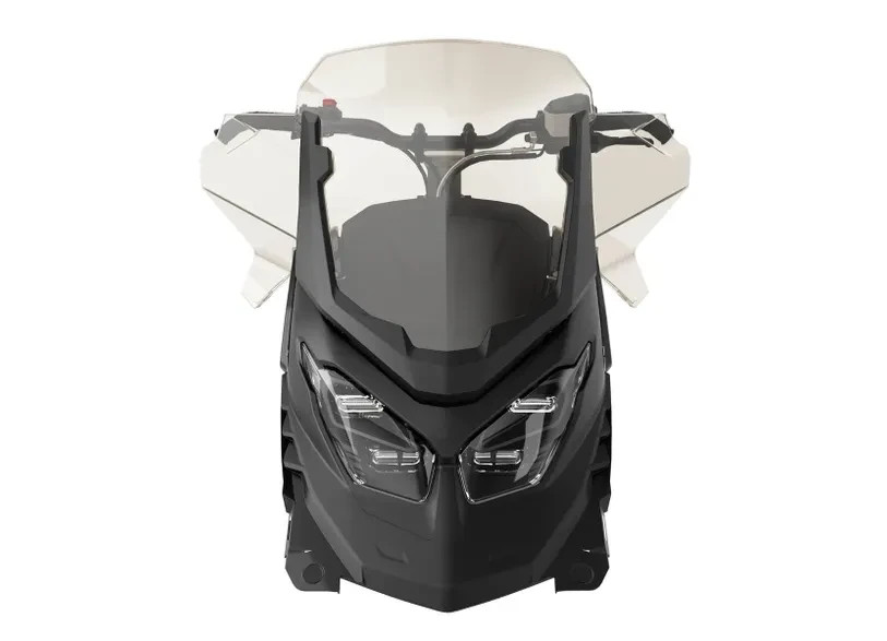 Ski-Doo/ Lynx/ Injection molded Medium Windshield Kit PN: 860202471