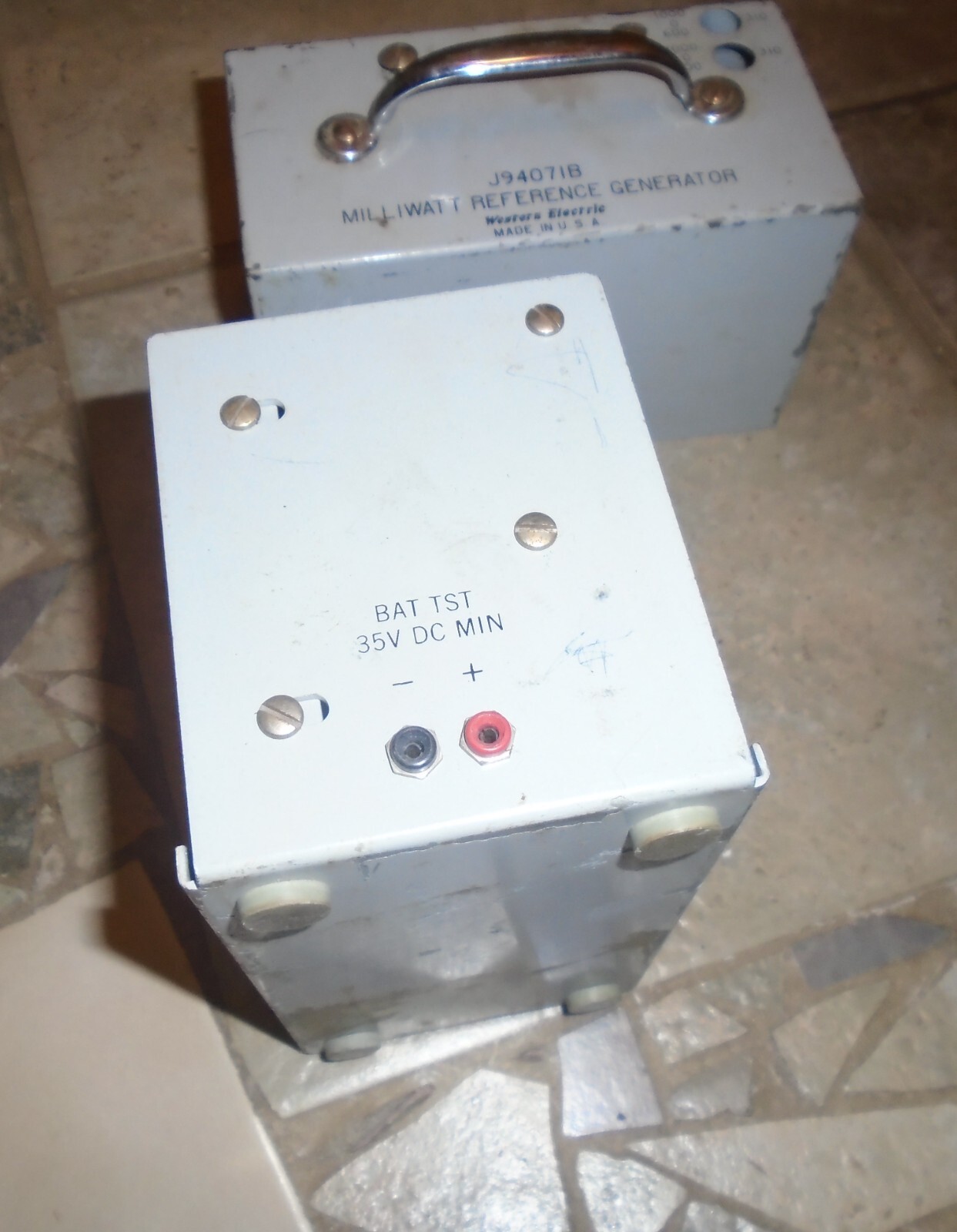 Vintage 1930s WESTERN ELECTRIC Milliwatt Reference Generator J94071B