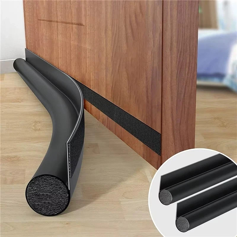 Door Bottom Seal Strip Stopper Under Door Draft Guard Stopper Soundproof Strip