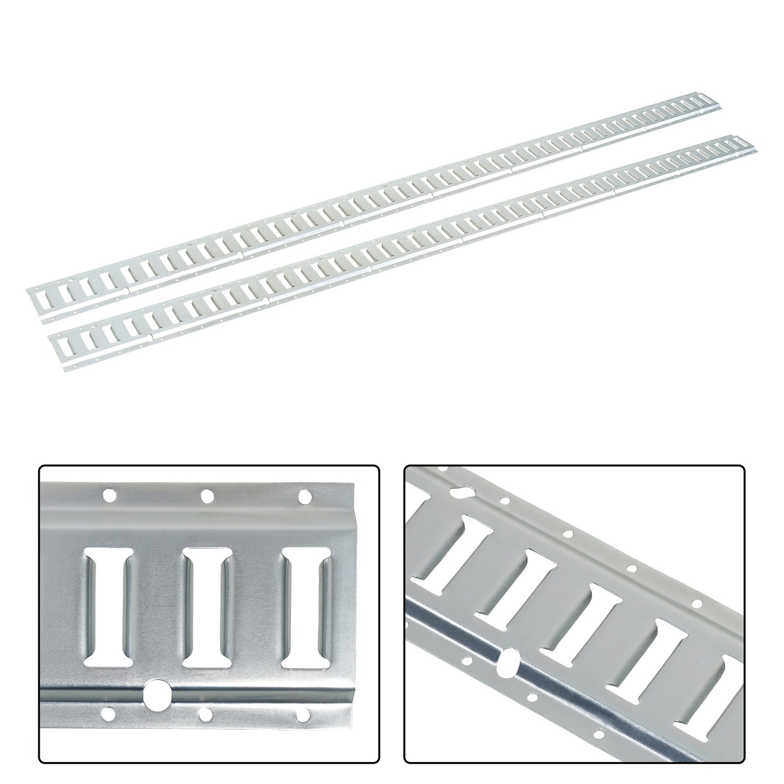 Labwork 32 Pack 8' E Track Tie Down Rail Kit 8x 8' E-Track 8x O-Rings 8x D-Rings