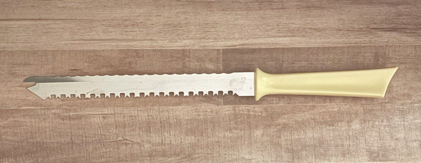 Quikut "Quikkle" Multi-Use Frozen Food/Bread/Meat Knife Stainless Steel USA 16”