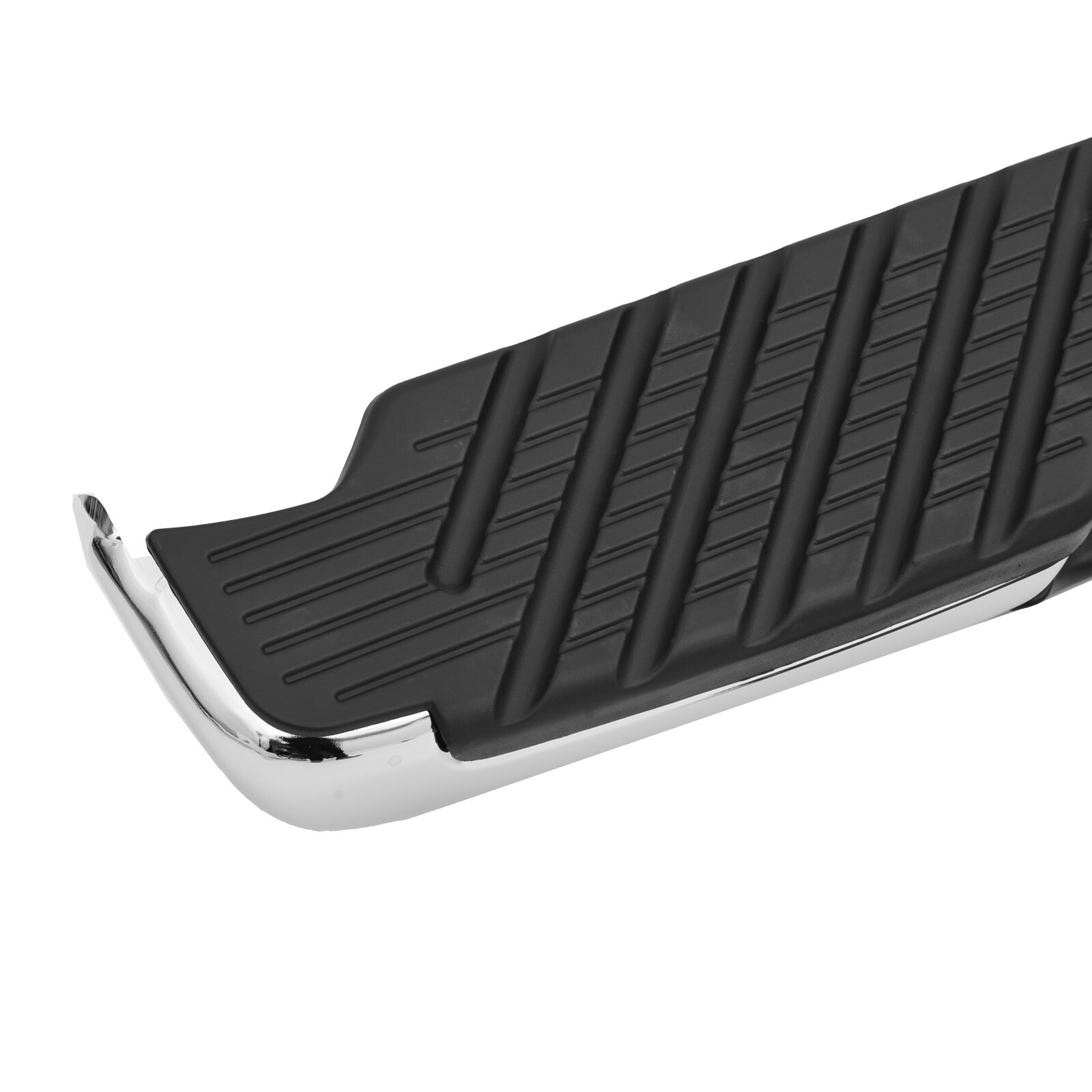 Complete Chrome Rear Step Bumper Assembly For 1998-2004 Nissan Frontier - Steel