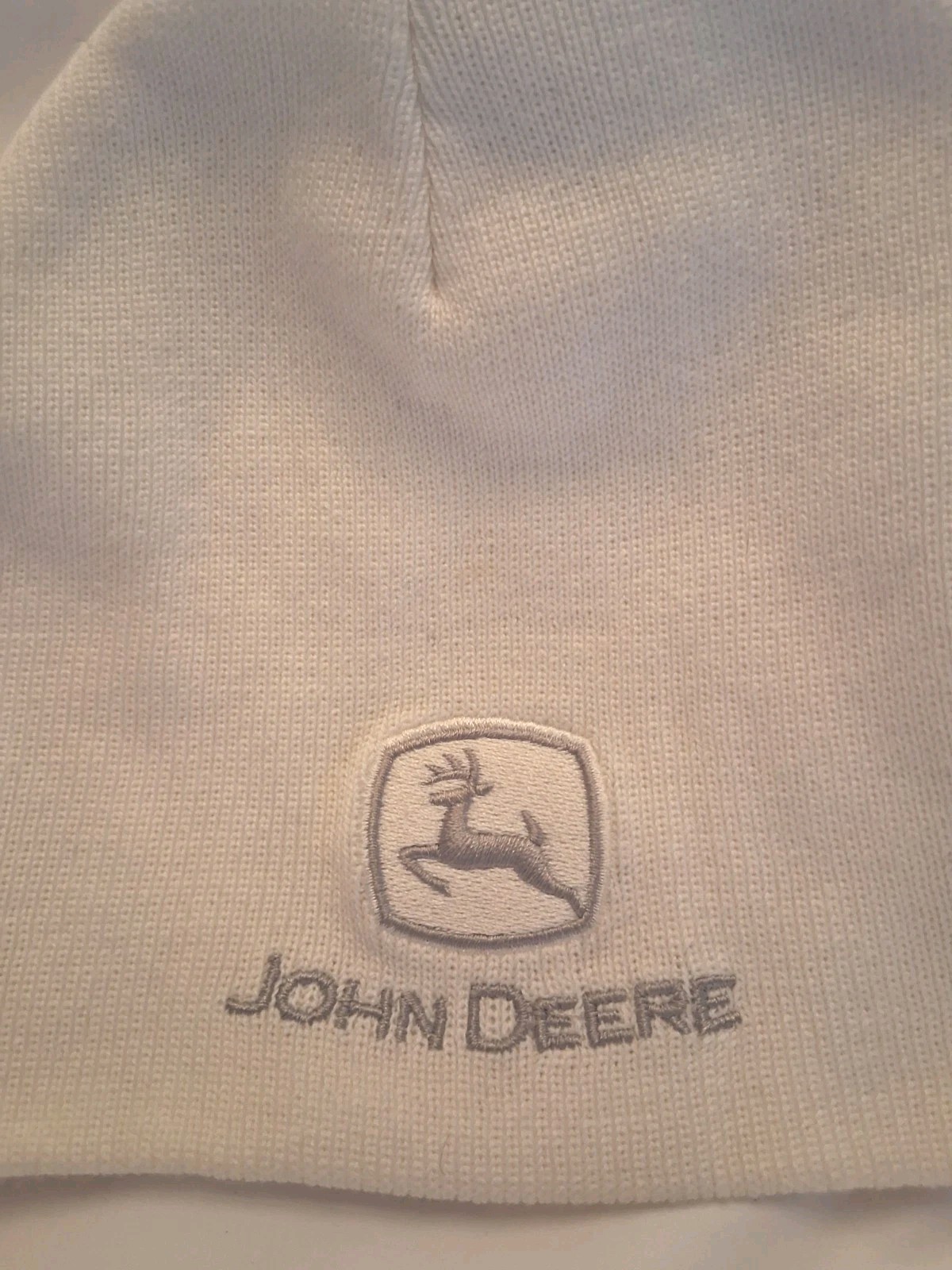 John Deere Beanie Tobbogan stocking cap winter skull ski hat JD tractor tabogan