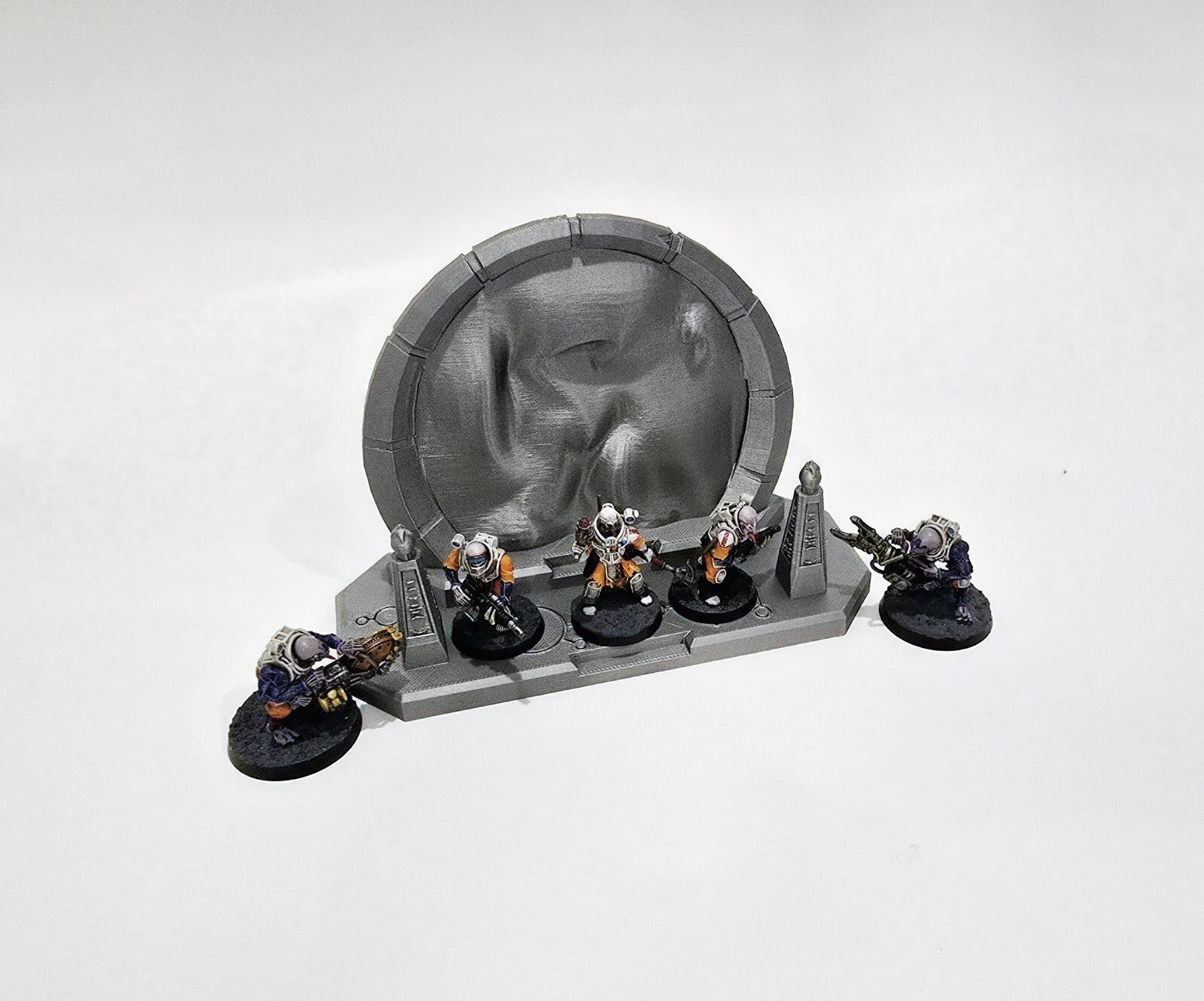 3D Printed Necron Proxy Active Space Portal Great For 40K Or Kill Team