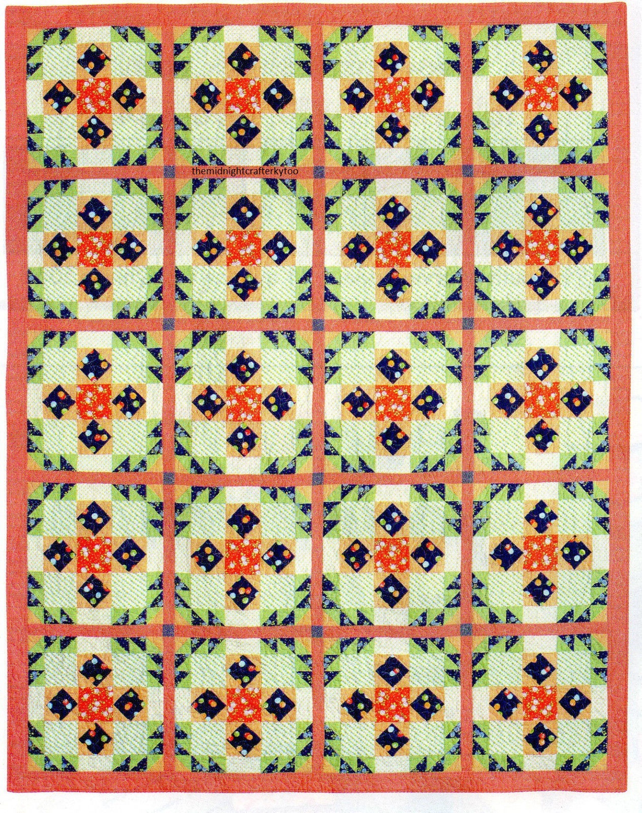 Sangria Quilt Pattern Pieced DT