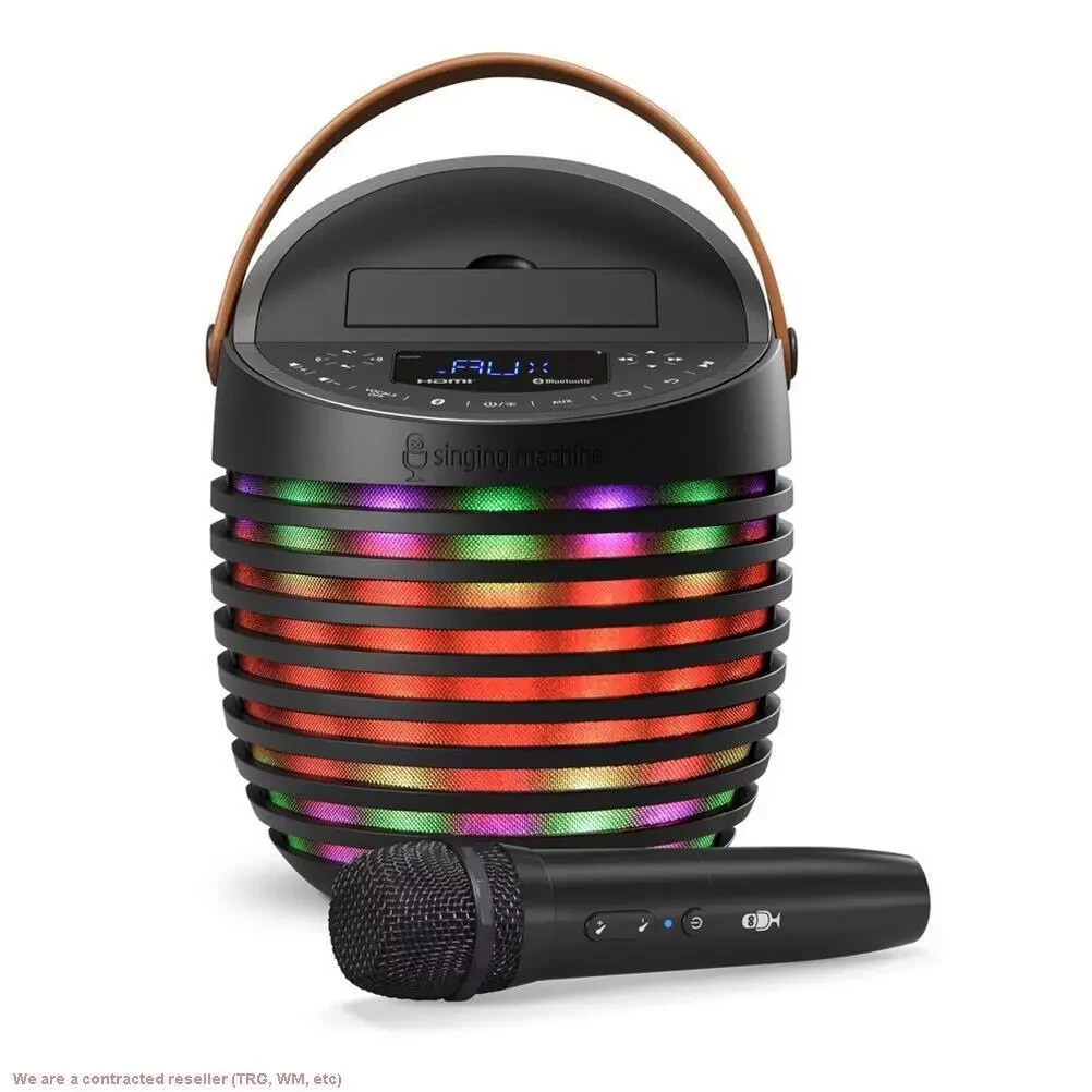Singing Machine SingCast One Casting Bluetooth Karaoke System NEW!