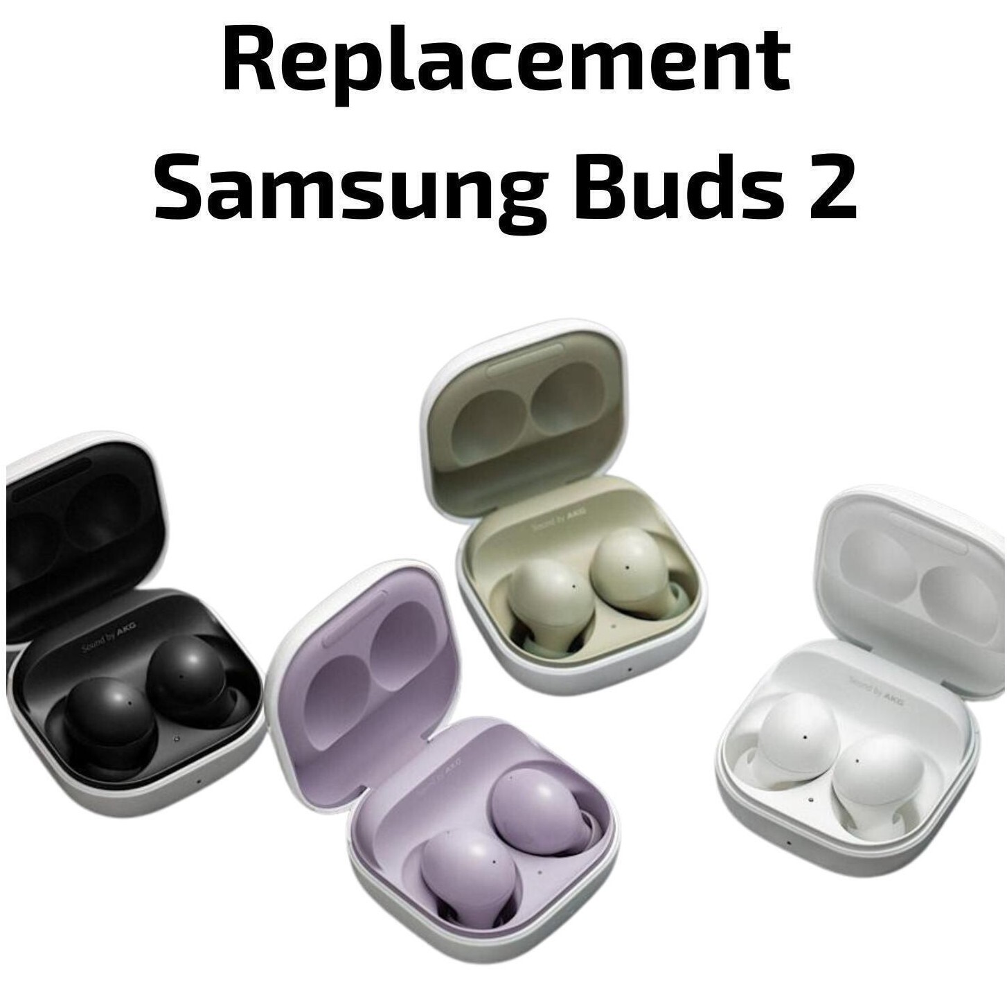Original Samsung Galaxy Buds2 SM-R177 Headphones Right / Left / Case (not R510)
