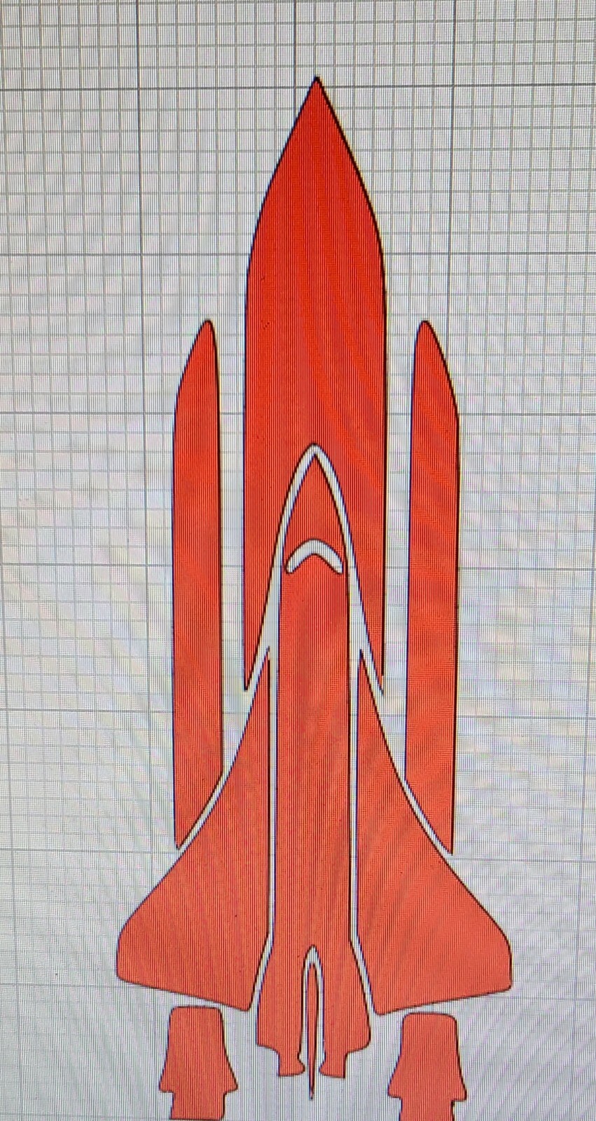 Goblin Space Shuttle Satellite Alpha V-2 model rocket decal custom rocket decals