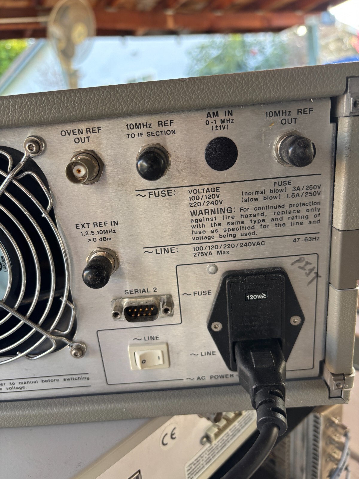 HEWLETT PACKARD HP 89440A RF SECTION for VECTOR SIGNAL ANALYZER