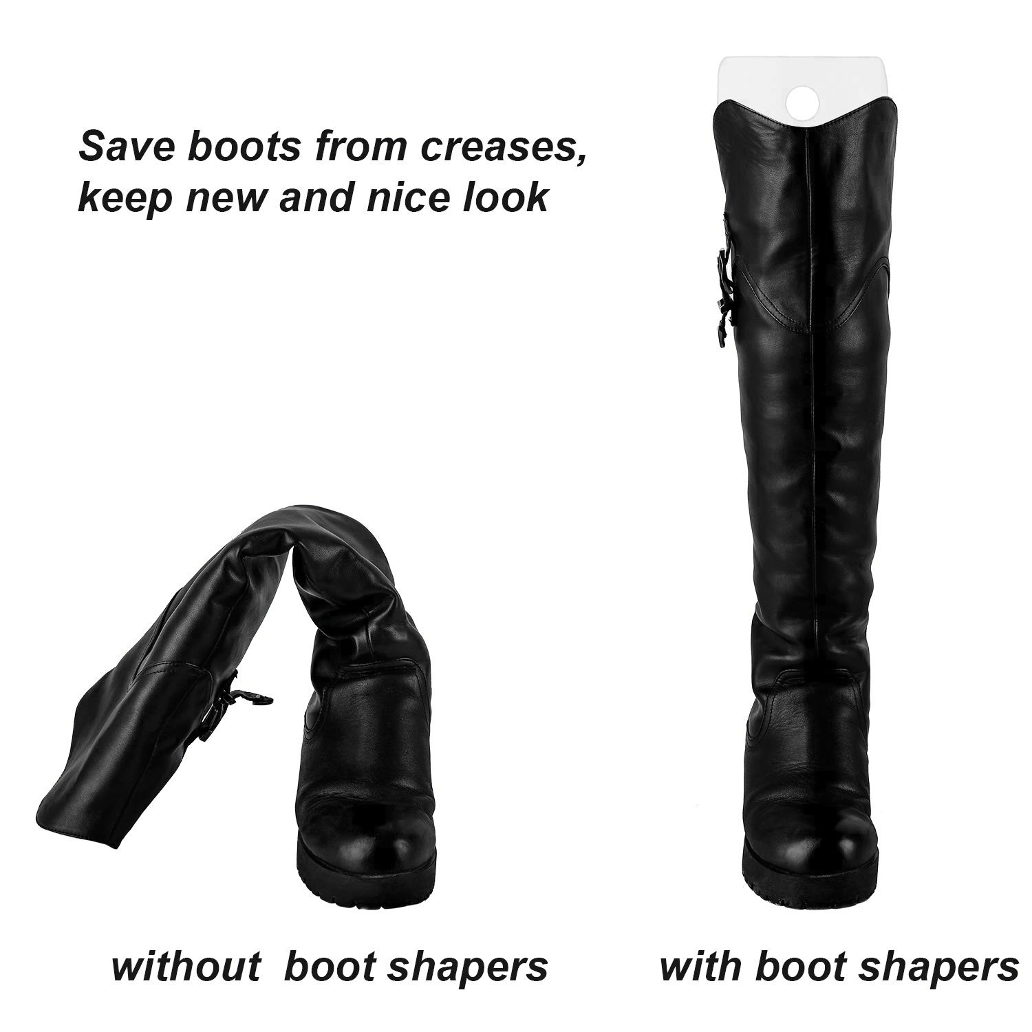 5 Pairs (10 Sheets 16 Inch) Boot Shaper Form Inserts Boots Tall Support for3277