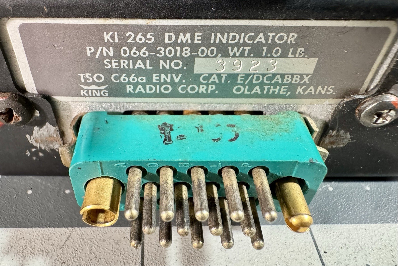 2 x King Aircraft DME Indicator Units - KI265 - LOW START BID!
