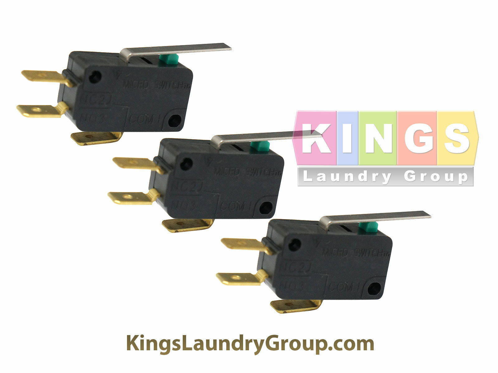 3PK (OEM) Genuine Washer Door Switch For Speed Queen Huebsch F200203200 F340923